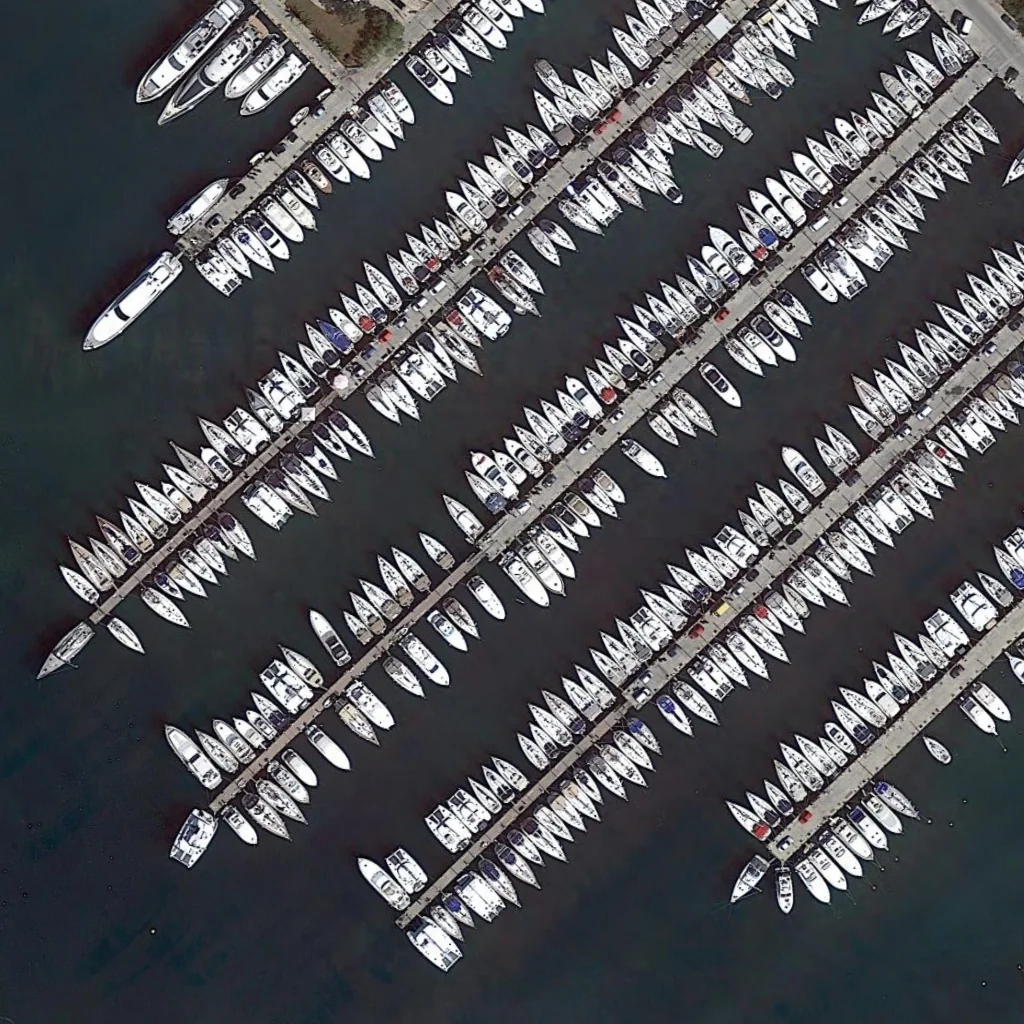 Representative DOTA maritime aerial image